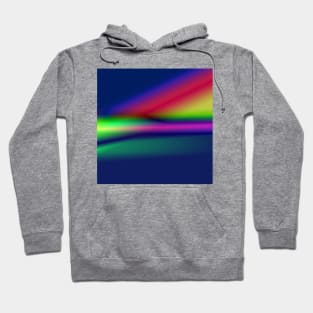 blue white green texture art Hoodie